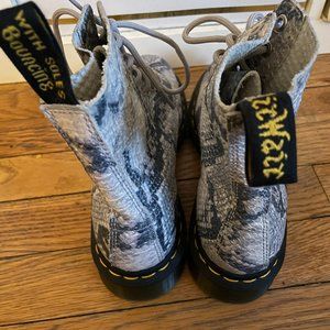 Snake Skin Dr. Martins- Women's 7
